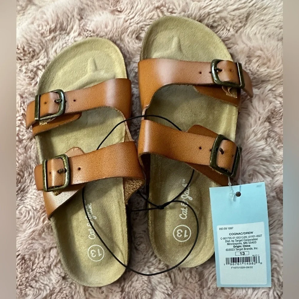 Kids Size 13 Brown New With Tag by Cat & Jack